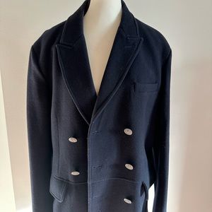 Shades of grey by Micah cohen wool blazer in blue